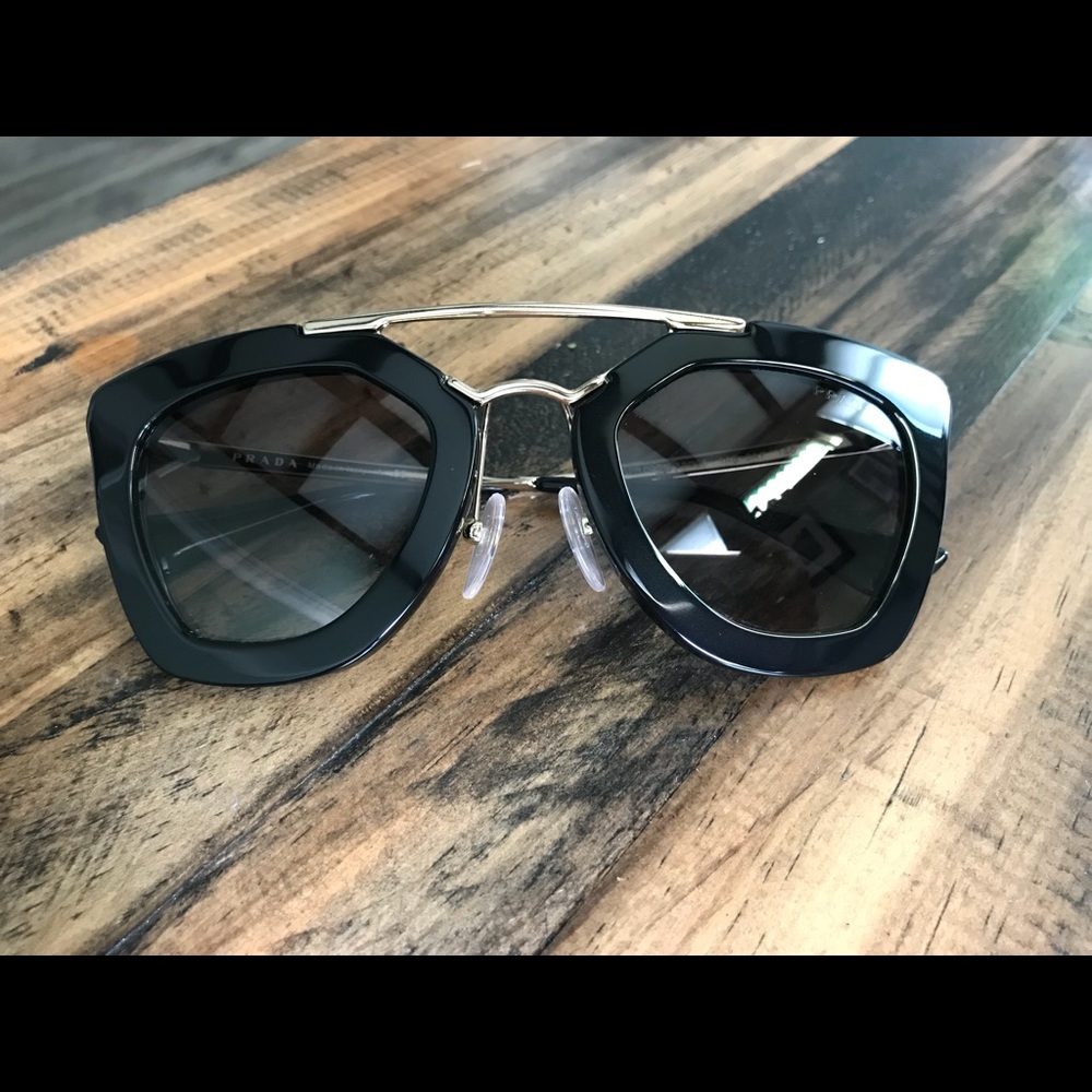 Women’s Prada Havana cat eye sunglasses